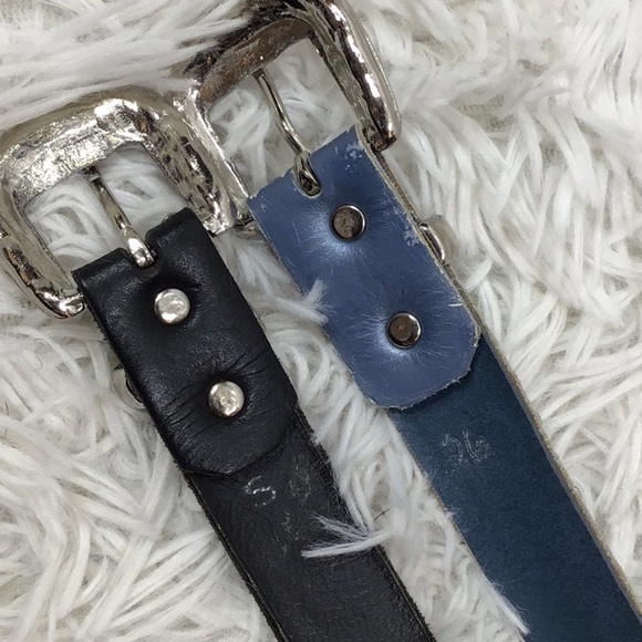 Kippys bling belts (2) blue and black Swarovski crystals S main image 9